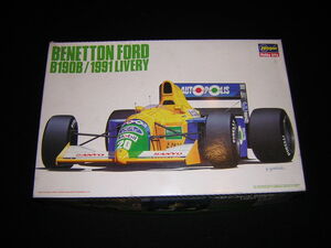 ハセガワ　1/24　ベネトン・フォード B190B　1991カラー　未組立品　F1