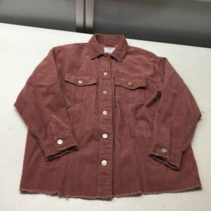 送料無料★ZARA ザラ★コーデュロイジャケット 上着★女の子 キッズ 子供 レディース 13-14 サイズ164 #30616sj56