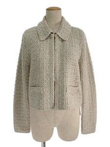 フォクシーブティック ジャケット Knit Jacket ノワゼット 40 AUC25 IT8U97B2K1ZB