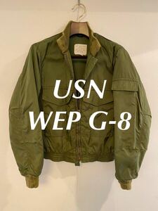 WEP G-8 US NAVY フライトジャケット 復刻 DPSC USN ヴィンテージ ビンテージ アメリカ軍 38 SPIEWAK ゴールデンフリース スピワック 90s