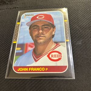 Donruss 1987 John Franco Cincinnati Reds No.289