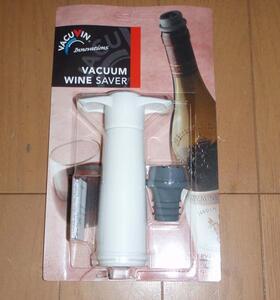 ★VACUVIN☆ワインセーバー★ストッパー付真空ポンプ★新品★