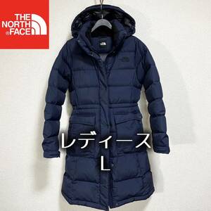 人気特価 ノースフェイス ダウンコート フード着脱可 透湿防水 レディースL 良品 The North Face グースダウン ヌプシ バルトロライト