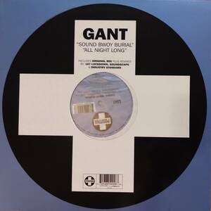 【中古・アナログレコード】Gant / Sound Bwoy Burial / All Night Long【SCMS0000000188】