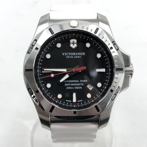 【中古】VICTORINOX プロフェッショナルダイバー 241781 クォーツ ラバーバンド ビクトリノックス[240017535148]