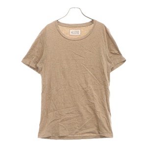 Maison Margiela 10 メゾン マルジェラ 16SS コットン クルーネック 半袖Tシャツ カットソー ブラウン S30GC0545 S22431