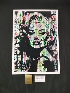 B19 DEATH NYC 世界限定ポスター 現代アート ポップアート Andy Warhol アンディウォーホル マリリンモンロー 七年目の浮気