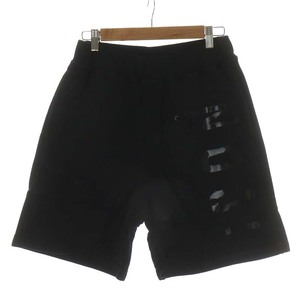 未使用品 ディースクエアード DSQUARED2 タグ付き ICON Relax Shorts S79MU0028 ショートパンツ ハーフパンツ ロゴ 黒 ブラック XS ■GY29