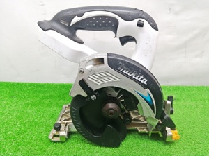 中古品 makita マキタ 125mm 14.4V 充電式 マルノコ 白 SS540DZ