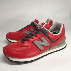 廃番!名作! NEW BALANCE M574RDJ 赤 27cm / ニューバランス レッド