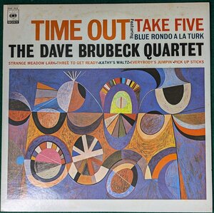 中古LP「TIME OUT ft. TAKE FIVE BLUE RONDO A LA TURK」THE DAVE BRUBECK QUARTET / デイブ・ブルーベック・カルテット