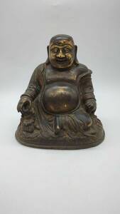 中国 古物 仏像 時代物 銅器 置物 仏教美術 古銅 明時代 銅製 細かい 琉金物 中国古美術