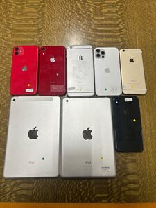 iPhone6台セット＋iPad2台　ジャンク品動作未確認852-2.887-3