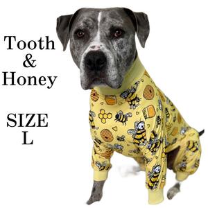 USA製★ペット用品★犬用★Tooth & Honey ハニーパジャマ　L