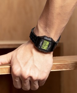 「TIMEX」 デジタル腕時計 FREE ブラック メンズ