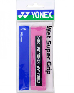 YONEX ウェット スーパーグリップ [AC103-026 ピンク] 1本入