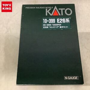 1円〜 KATO Nゲージ 10-399 E26系 カシオペア 基本セット