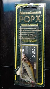 限定カラー ハクセイブルーギル SP-C HAKUSEI BLUEGILL pop-x メガバス megabass popx ポップエックス ブラックバス ポッパー ポップX