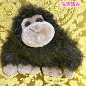 ★洗濯済み Endangered-Specie ゴリラ ぬいぐるみ 全高25cm 1999 TCC CONTINUITY HOLDINGS N.V 絶滅危惧 送料340円～