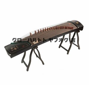 超人気 職人手作り製作 古筝 演奏 高品質の桐木 オールブラック サンダルウッド S768