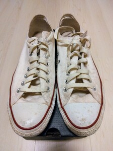 コンバース オールスター 27.5 CONVERSE ALL STAR OX M9165 WHITE ジャックパーセル