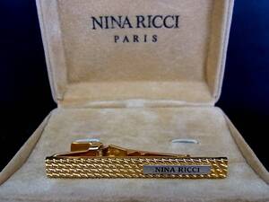 ◎№4569◎■良品■ニナリッチ【NINA RICCI】【シルバー・ゴールド】■ネクタイピン♪