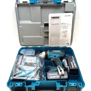 [9304-012] Makita TP141DRGX 充電式4モードインパクトドライバ マキタ インパクト 電動工具 バッテリー2個 [未使用品]