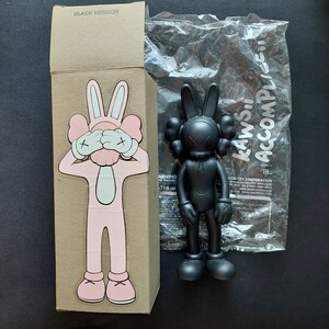 KAWS ACCOMPLICE BLACK MEDICOM TOY ソフビ カウズ うさぎ ブラック 黒 メディコムトイ BAPE NIGO rabbit ラビット