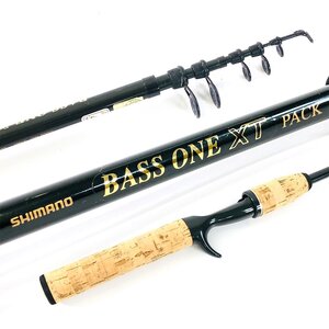 K シマノ バスワンXT パック 1551-P ベイトロッド | SHIMANO BassOneXT バス釣り コンパクト パックロッド 携帯用 旅行用