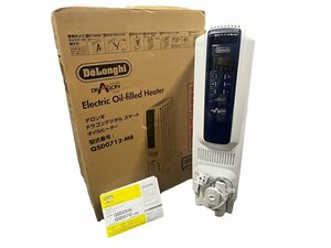 DeLonghi デロンギ ドラゴンデジタルスマートオイルヒーター QSD0712-MB ピュアホワイト 8～10畳 本体 暖房家電 安全 暖房 赤ちゃん 子供