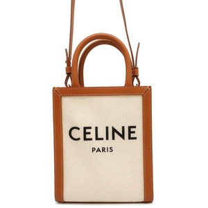 セリーヌ ハンドバッグ バーティカルカバ ミニ ロゴ 193302 CELINE 2wayショルダーバッグ トートバッグ