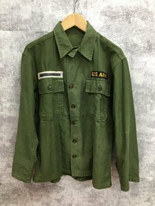 US ARMY アメリカ軍 ユーティリティシャツ 50s 1st 筒袖 長袖ミリタリーシャツ【4119-004】