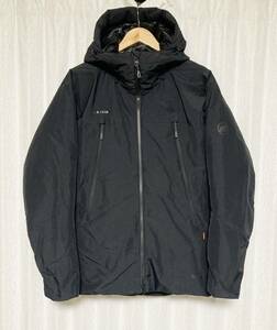 美品☆[MAMMUT] 定価63,800 GORE-TEX CRATER SO THERMO 750FILL ゴアテックス クレーター ダウンジャケット US:S ASIA:M ブラック マムート