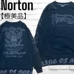 【極美品】NORTON(ノートン) バックイーグルMAX CREW SWEAT