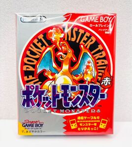 【未開封新品・未使用新品】GB ゲームボーイソフト◇ポケットモンスター 赤 初代◇1円スタート◇任天堂◇当時物◇リザードン◇