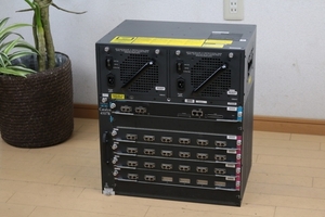 【シスコ CISCO】Catalyst4500シリーズ スイッチ（4507R）現状品｜R313