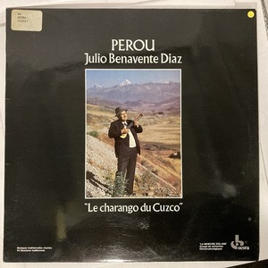 JULIO BENAVENTE DIAZ / PEROU (フランス盤)