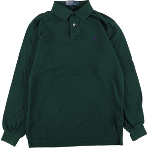 古着 ラルフローレン Ralph Lauren POLO by Ralph Lauren 長袖 ポロシャツ レディースL /eaa328979 【SS2406】