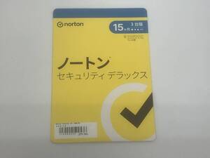 2024-YO2-SRT3D-65-4★norton ノートン セキュリティデラックス（１５カ月３台版）★