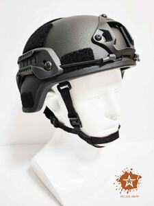 【Yes.Sir shop】NIJ IIIA MICH2000 防弾ヘルメット WENDY チームウェンディ 新品未使用 BK色
