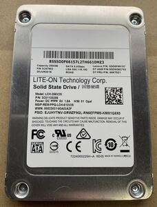 【使用時間1814時間】LITE-ON 256GB LCH-256V2S 2.5 SATA SSD 113