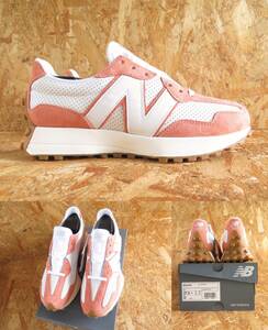 新品☆本物 27cm 本革 オールレザー USAモデル ニューバランス New Balance MS327PN WHITE M990 M1400 PINK M997 M991 M992 MR993 M1300