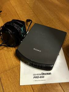 SONY CD-ROMディスクマン PRD-650