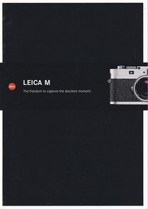 Leica ライカ M の カタログ/The freedom to capture……決定的瞬間をとらえる(新品)