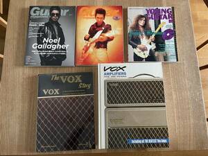 VOX（ヴォックス）アンプ関係の書籍の5冊セット VOX AMPLIFIERS THE JMI YEARS、The VOX Story他 超稀少！