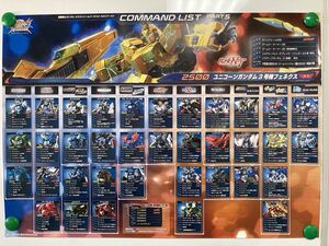 機動戦士ガンダム　ナラティブ　2500 ユニコーンガンダム3号機フェネクス☆ポスター　未使用保管品/非売品　A1サイズ