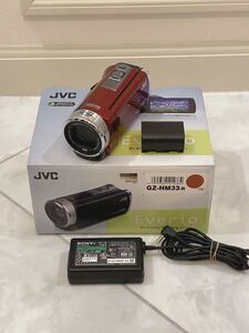 JVC Everio GZ-HM33-R エブリオ デジタルビデオカメラ ビデオカメラ ハイビジョンメモリームービー