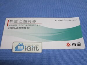 東急電鉄 株主優待券 500株以上 (ミュージアム/109シネマズetc) 2025.5.31まで★ #2294・緑