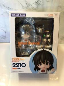 １円スタート　未開封品　ねんどろいど 2210　School Days　西園寺世界　Sekai Saionji　　R28