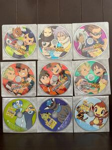  ポケモン3枚&イナズマイレブンDVD6枚 アニメ DVD送料無料